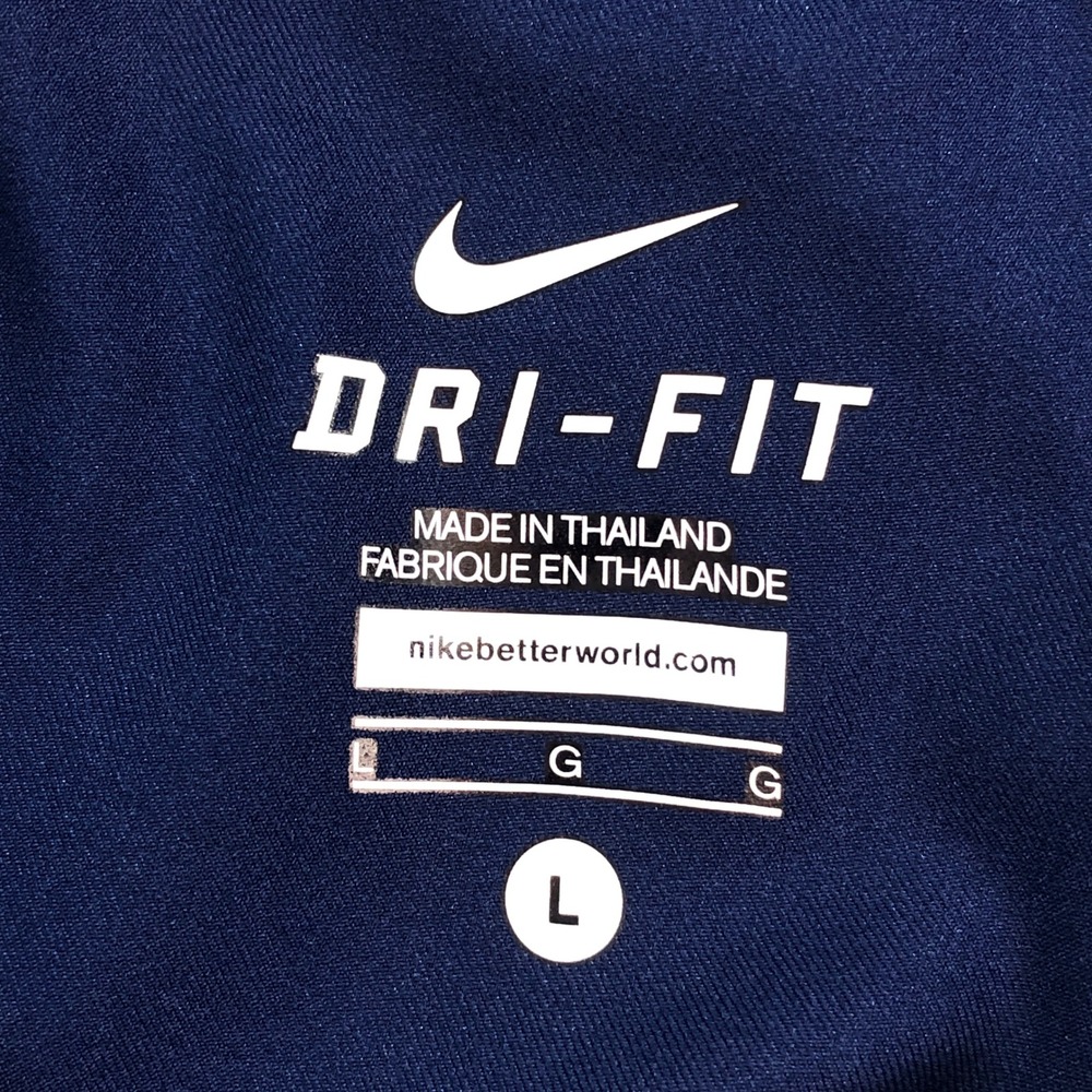 New Nike Womens US Soccer Shorts Large Blue Dri-FIT Training Navy Stay Cool NWT - Picture 3 of 16